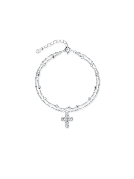 bracelets, cross bracelets, bracelets with charms, stacked bracelets, layered bracelets, tarnish free bracelets, tarnish free jewelry, white gold bracelets, waterproof jewelry, diamond bracelets for cheap, kesley jewelry, jewelry in Miami, jewelry store in Brickell, waterproof jewelry for cheap, bracelets that dont turn green, friendship bracelets, gift ideas, birthday gift ideas, trending jewelry 2025, fashion 2025