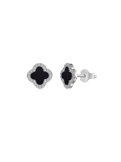 earrings, clover earrings, van cleef earrings with onyx, cheap van cleef earrings, flower earrings, black flower earrings, stud earrings, nice earrings, nice jewelry, cute jewelry, trending jewelry, designer earrings, designer jewelry, hypoallergenic earrings, black earrings, flower earrings, womens jewelry, fashion jewelry, gift ideas 