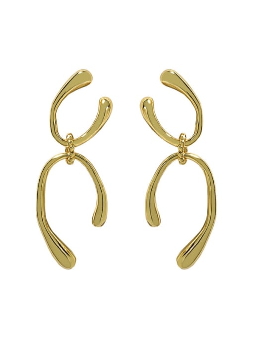 earrings, wishbone jewelry, wishbone earrings, gold plated earrings, cute earrings, dangle earrings, plain earrings, gold plated jewelry, luxury earrings, dangle earrings, minimalist earrings, dangle earrings, gift ideas, nice gold earrings, real gold plated earrings, gold jewelry , kesley jewelry 