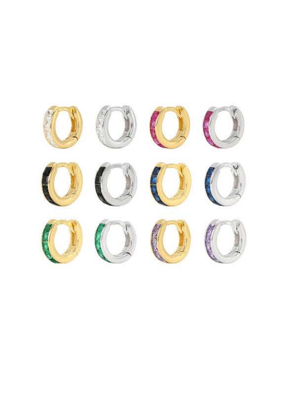 gold hoop earrings, small hoop earrings, baguette jewelry, emerald earrings, everyday earrings, nice earrings, gold plated earrings, gold plated hoop earrings, thick hoop earrings, chunky hoop earrings, rainbow jewelry, rainbow earrigs, sapphire earrings, ruby hoop earrings, black and hold hoop earrings, real sterling silver earrings, hypoallergenic earrings, waterproof earrings, trending jewelry, earrings 2025, instagram jewelry, best sellers jewelry, miami jewelry, brickell jewelry, kesley isaza 