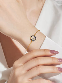 gold evil eye bracelets fine jewelry, real sterling silver evil eye bracelets, big evil eye bracelets, trending evil eye bracelets, trending evil eye jewelry, cute evil eye bracelets, cute evil eye jewelry, waterproof jewelry, waterproof bracelets, kesley jewelry 