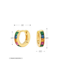 Silver hoop earrings, small hoop earrings, baguette jewelry, emerald earrings, everyday earrings, nice earrings, gold plated earrings, gold plated hoop earrings, thick hoop earrings, chunky hoop earrings, rainbow jewelry, rainbow earrigs, sapphire earrings, ruby hoop earrings, black and hold hoop earrings, real sterling silver earrings, hypoallergenic earrings, waterproof earrings, trending jewelry, earrings 2025, instagram jewelry, white gold earrings, miami jewelry, brickell jewelry, kesley isaza ,