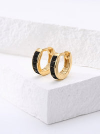 Silver hoop earrings, small hoop earrings, baguette jewelry, emerald earrings, everyday earrings, nice earrings, gold plated earrings, gold plated hoop earrings, thick hoop earrings, chunky hoop earrings, rainbow jewelry, rainbow earrigs, sapphire earrings, ruby hoop earrings, black and hold hoop earrings, real sterling silver earrings, hypoallergenic earrings, waterproof earrings, trending jewelry, earrings 2025, instagram jewelry, white gold earrings, miami jewelry, brickell jewelry, kesley isaza ,