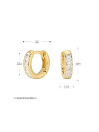 Silver hoop earrings, small hoop earrings, baguette jewelry, emerald earrings, everyday earrings, nice earrings, gold plated earrings, gold plated hoop earrings, thick hoop earrings, chunky hoop earrings, rainbow jewelry, rainbow earrigs, sapphire earrings, ruby hoop earrings, black and hold hoop earrings, real sterling silver earrings, hypoallergenic earrings, waterproof earrings, trending jewelry, earrings 2025, instagram jewelry, white gold earrings, miami jewelry, brickell jewelry, kesley isaza ,