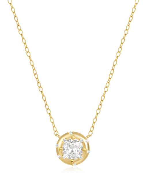 necklaces, gold necklaces, gold plated necklaces, dainty gold plated necklace with diamonds, round diamond necklace, cute necklaces, nice jewelry, trending jewelry, waterproof jewelry, tarnish free jewelry, trending jewelry, jewelry websites, kesley fashion, kesley jewelry, nice jewelry, trending, viral jewelry 