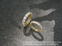 Eternity Ring 925 Sterling Silver Fashionista Women's Fine Jewelry Engagement Rings & Fashion  KESLEY