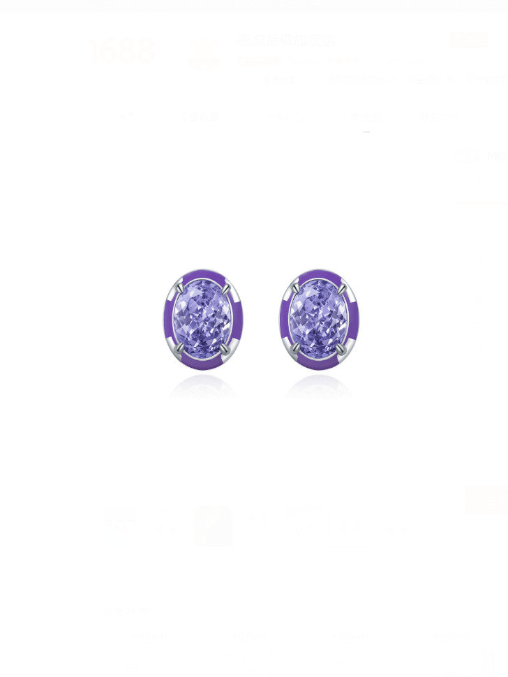 stud earrings, purple stud earrings,  amethyst jewelry, amethyst earrings, purple stud earrings, birthstone earrings, blue stud earrings, sapphire blue stud earrings, nice jewelry, real jewelry, gift ideas, new womens fashion, new women's jewelry, tiffanys style jewelry, gucci earrings, balenciaga earrings, prada earrings, designer inspired earrings, birthday gift ideas, nice jewelry, real jewelry, hypoallergenic earrings, fine jewelry, affordable fine jewelry, jewelry that does not rust