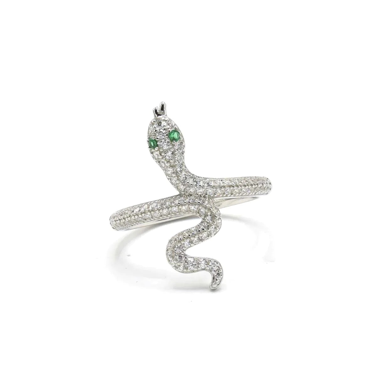 rings, snake ring, rhinestone, diamond cz, cubic zirconia snake ring, unique snake rings for men and woman, designer, luxury snake rings, waterproof, gift ideas, dainty snake rings, green eye snake ring, waterproof, wont turn green, designer luxury rings, trending on instagram and tiktok