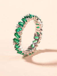 ring, rings, emerald rings, eternity rings, womens rings, green rhinestone rings, wedding bands, cheap wedding bands, emerald wedding bands, statement rings, womens jewelry, cute rings, ring ideas, dainty rings, gold vermeil rings, gold plated rings, trending jewelry, popular rings, nice jewelry, fine jewelry, size 6 rings, size 7 rings, sterling silver rings,size 9 rings , kesley jewelry, cool rings, birthday gifts, anniversary gifts, valentines gifts, ring